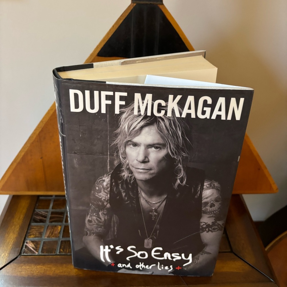 Duff McKagan Book - It's So Easy and Other Lies . Signed edition